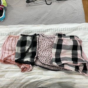 Bundle of sleep shorts- all size small (Victorias Secret and Secret Treasures)